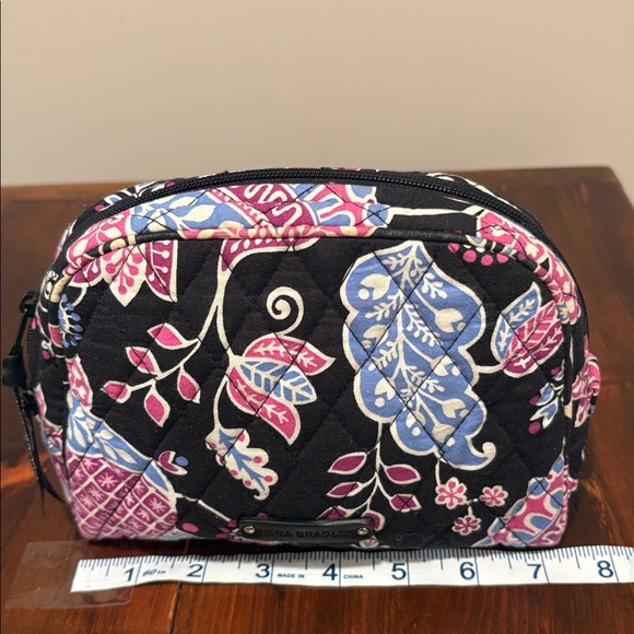 Vera Bradley Medium Cosmetic Bag Alpine Floral - Picture 5 of 12